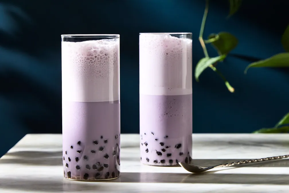 Delicious Taro Milk Tea in Regina, SK